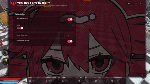 yoxi hub - [⌛] Bite By Night script preview