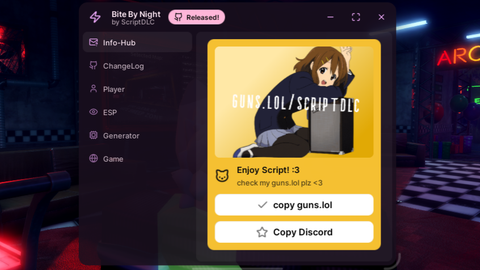 ScriptDLC BBN - [🎭BETA] Bite By Night script preview