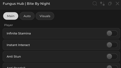 Fungus Hub OP Inf stamina Auto Generator Auto Battery - [BETA⚙️] Bite By Night script preview