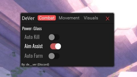 DeVer HUB | Auto Farm | Lichen Farm | Auto Kill - Choose Your Power script preview