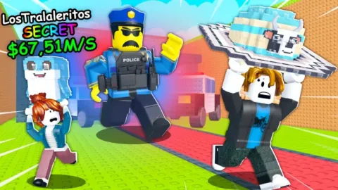 Steal Brainrots From Police 👮