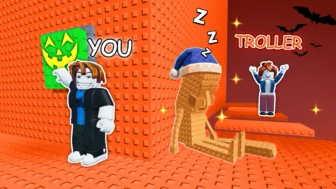 [🎃] Don't wake the brainrot Tower🖐