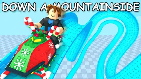 Bobsled Ride Down a Mountainside