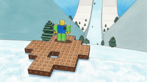 Draw A Sleigh & Slide Downhill
