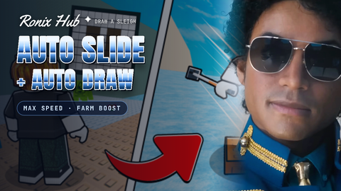Draw A Sleigh & Slide Downhill