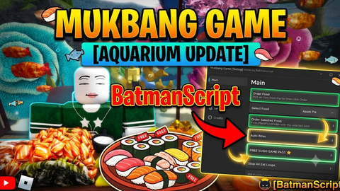 Mukbang Game [Testing] 🍕🍦🍟!
