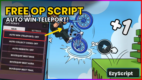 [W2] +1 Double Jump Bike Escape! 🚴💨