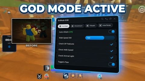 ACTUAL NEW NO BAN KILLAURA ESP LOBBY HELPER - Levelbound script preview