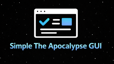 Simple TA GUI - FASTEST AUTO-FARM, SOURCE CODE AND MORE. - The Apocalypse   script preview
