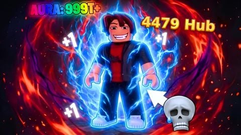 4479Hub 1 BEST SCRIPT all in 1 SIGMA AUTOFARM - 👑 Aura Ascension script preview