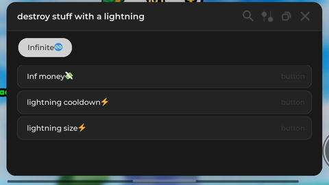 Destroy Stuff With Lightning
