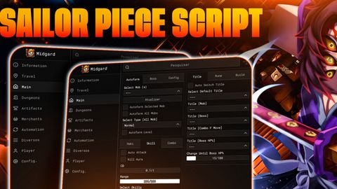 Midgard best script farm free - [🌙Moon Update⚔️] Sailor Piece script preview