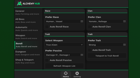 ALCHEMY HUB - [🌙Moon Update⚔️] Sailor Piece script preview