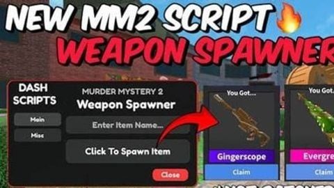 M.M.2 Dash HUB Aimbot and Esp+ Undetectable [ Keyless ] - Murdеr Mystеry 2  script preview