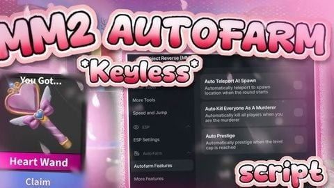 [Keyless] Safe Aimbot + ESP and Troll for M-M.2_Valentine - Murdеr Mystеry 2 script preview