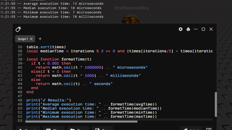Universal Script ๐ | Executor execution test โ Roblox Scripts | ScriptBlox