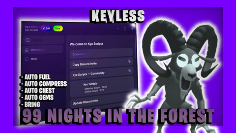 [🦖] 99 Nights in the Forest 🔦