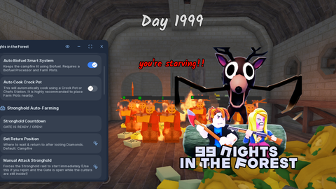[🪶] 99 Nights in the Forest 🔦