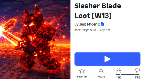 Slasher Blade Loot [Raid]