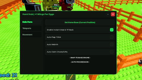 +1 Wings For Eggs