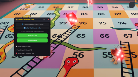 RBX SCRIPT AUTO ROLL FARM - Ular Tangga 🎲🐍 script preview