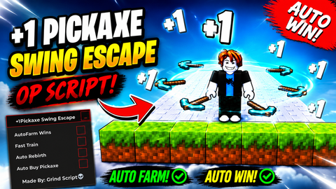 [PETS!] +1 Pickaxe Swing Escape