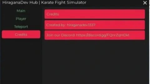 Universal Script 📌 | Karate Fight Simulator HiraganaDev Hub — Roblox ...