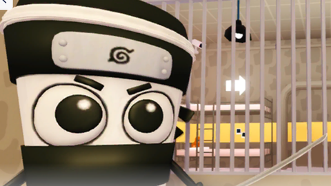 ☕️CAPPUCCINO ASSASSINO PRISON RUN! (Obby)