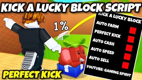 [🦵] Kick a Lucky Block