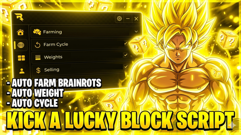 Rift *OP* | Auto Farm, Auto Weight, Prediction & More - Kick a Lucky Block script preview