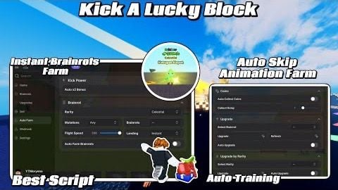 [🦵] Kick a Lucky Block