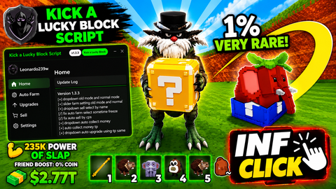 [🦵] Kick a Lucky Block