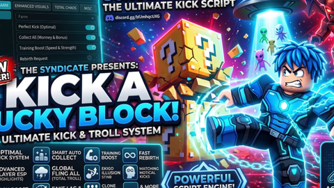 [🦵] Kick a Lucky Block
