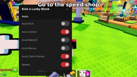 Kick a Lucky Block