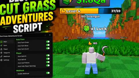 +1 Cut Grass Adventure