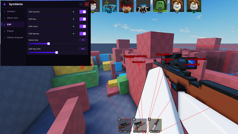 [KEY NEEDED] [FREE] AIMBOT | Silent Aim | Hitbox | Symbiote - [FPS] One Tap script preview