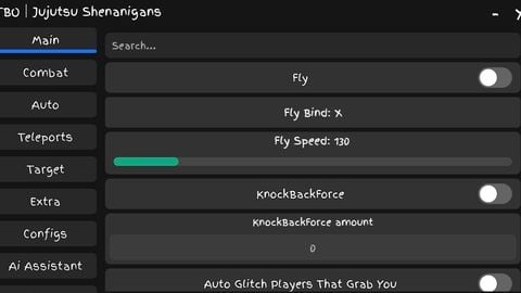 TBO [OP Keyless Script] -Roblox Scripts - Jujutsu Shenanigans script preview