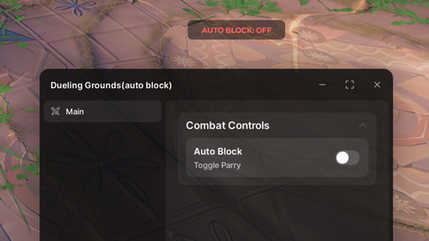 Auto Block - Dueling Grounds ⚔️ script preview