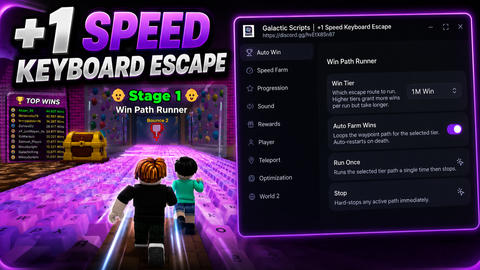 [X2] +1 Speed Keyboard Escape | Candy & Chocolate