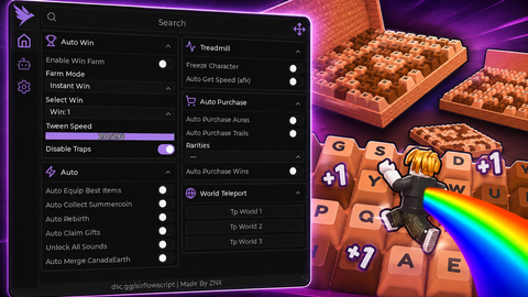 [X10] +1 Speed Keyboard Escape | Candy & Chocolate