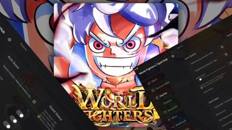 Auto Gamemodes Auto Gacha Auto Quest Auto Farm and more - [NEW] World Fighters script preview