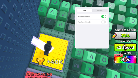 +1 Speed Slime Keyboard Escape
