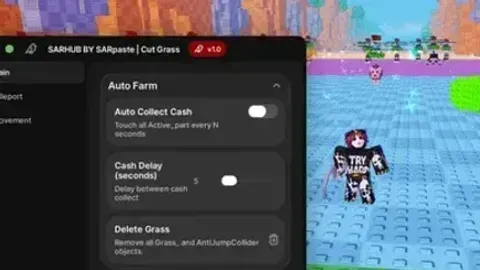 Cut Gras For Bralnrot undetected script auto collect - [NOW] Cut Grass for Brainrots script preview