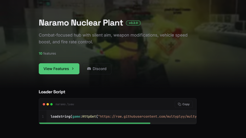 Multyhub silent aim inf ammo esp and more - [🚓 UPDATE] Naramo Nuclear Plant script preview