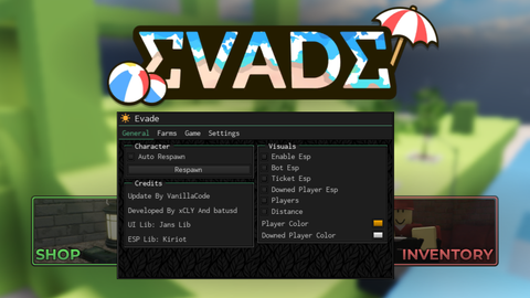 ☀️ Evade 🥤 [PLUSHIE]