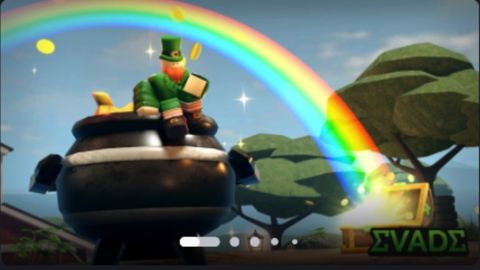 Aj Hub  KEYLESS - 🍀 Evade 🪙 [St. Pats] script preview