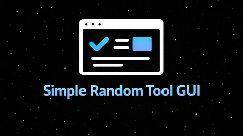 Simple RT GUI - random tool (4.73) script preview