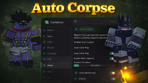 KEYLESS AutoFish AutoCorpse AutoFarm - bridger: WESTERN (UPDATE 1.5) script preview