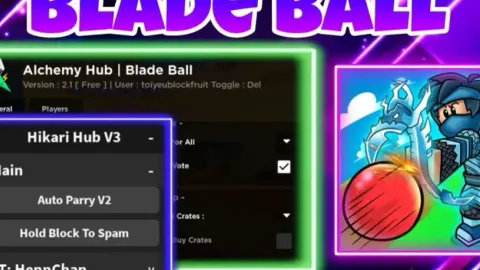Blade Ball Script, Auto Parry & Close Range, Spam Toggle