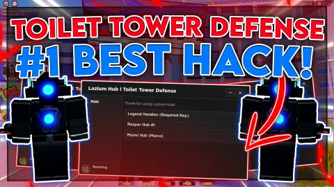 LegendsHandles Toilet Tower Defense Script Download 100% Free